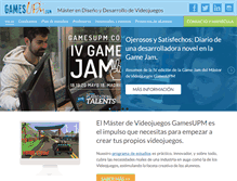 Tablet Screenshot of gamesupm.com